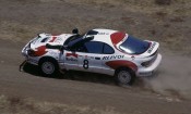 EAK92 Sainz Toyota ST185  historyczne zwycięstwu 1992 Safari Rally